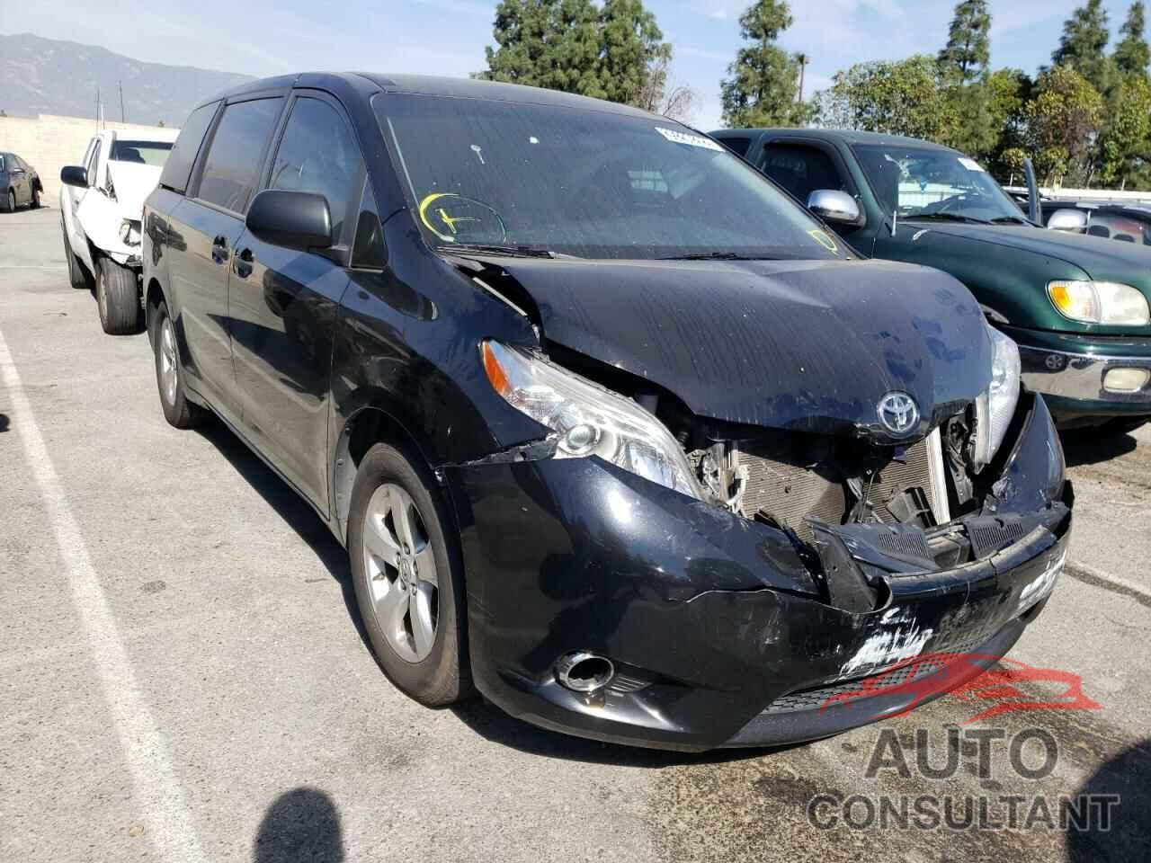 TOYOTA SIENNA 2017 - 5TDZZ3DC7HS881811