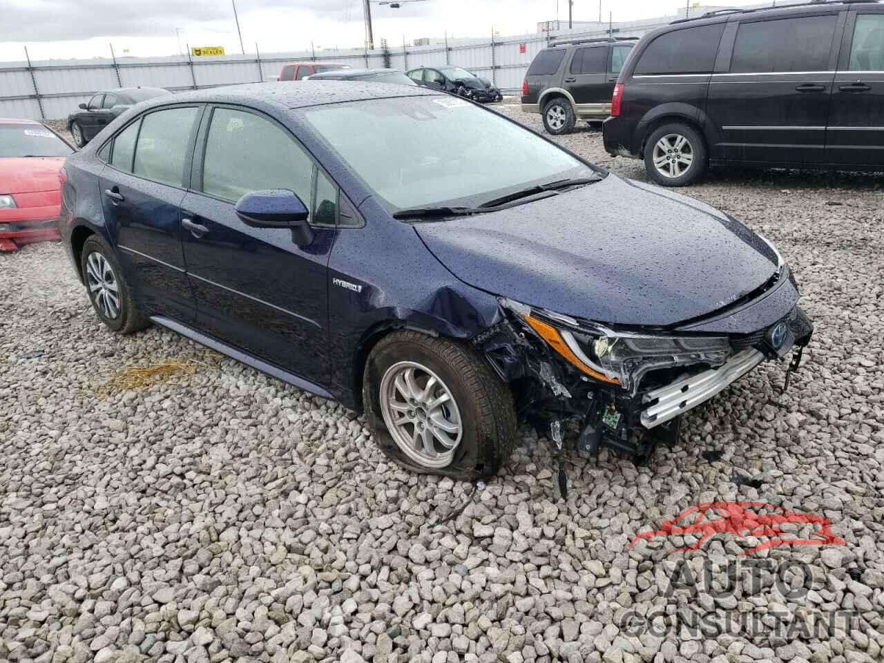 TOYOTA COROLLA 2021 - JTDEAMDE0MJ002623