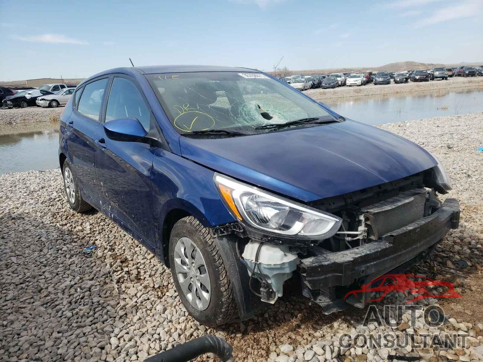 HYUNDAI ACCENT 2017 - KMHCT5AE2HU308301