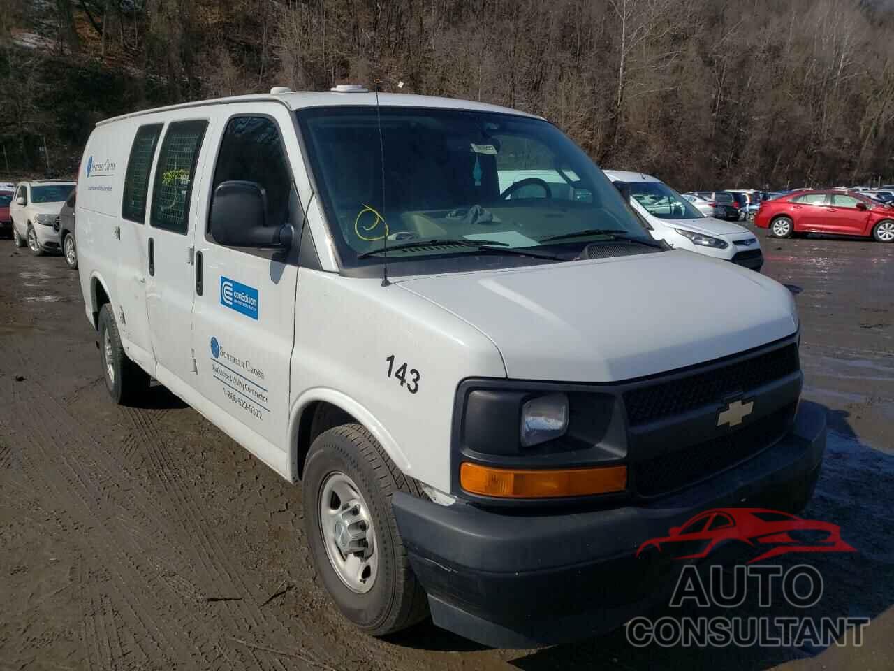 CHEVROLET EXPRESS 2017 - 1GCWGAFF6H1104263