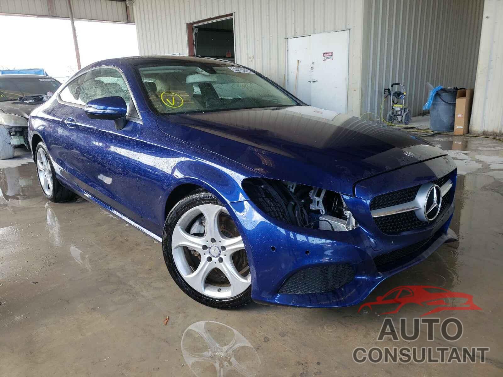 MERCEDES-BENZ C CLASS 2017 - WDDWJ4JB5HF325000