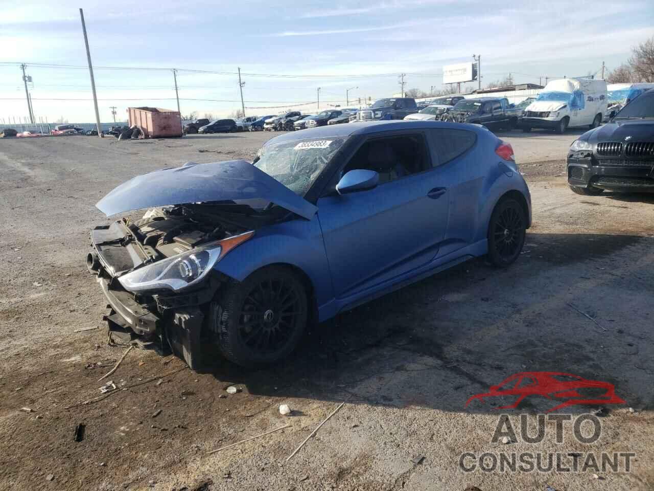 HYUNDAI VELOSTER 2016 - KMHTC6AE5GU257235