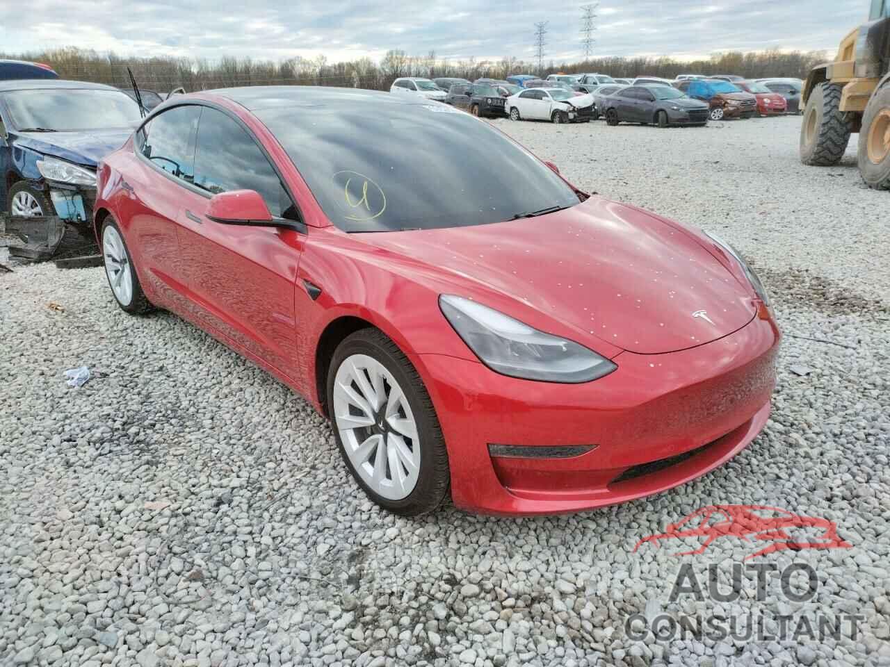 TESLA MODEL 3 2021 - 5YJ3E1EB6MF980386