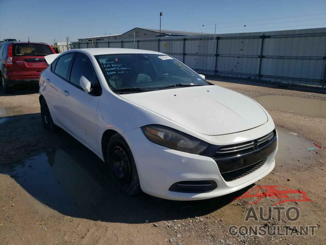 DODGE DART 2016 - 1C3CDFGB1GD823362