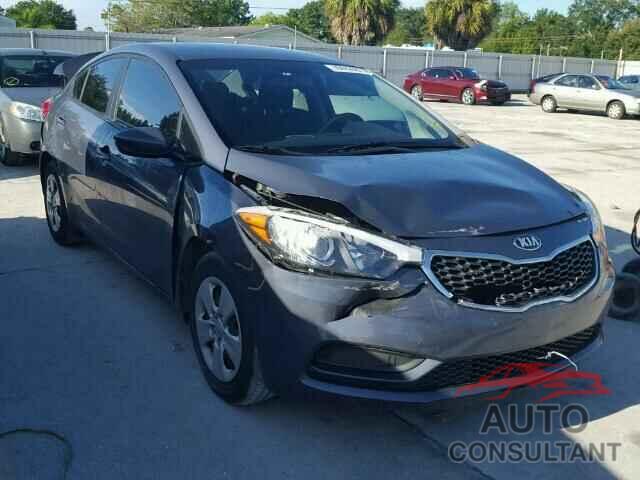 KIA FORTE 2016 - KNAFK4A68G5612276