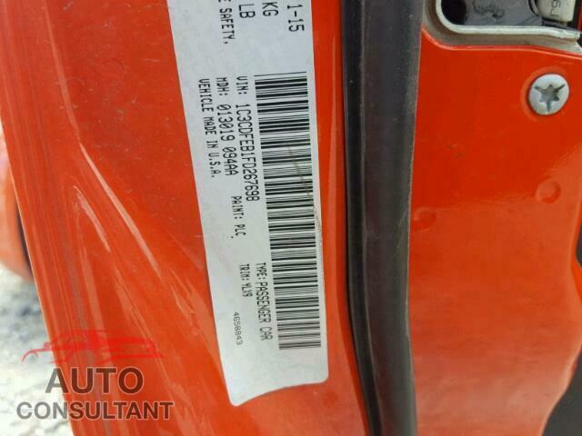 DODGE DART 2015 - 1C3CDFEB1FD267698