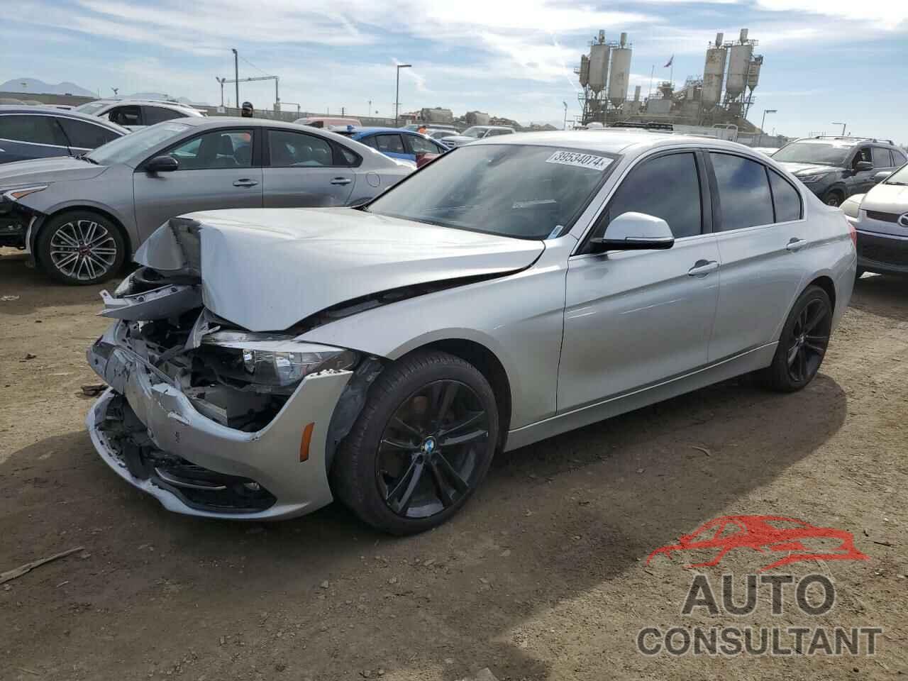 BMW 3 SERIES 2017 - WBA8B9G32HNU55686