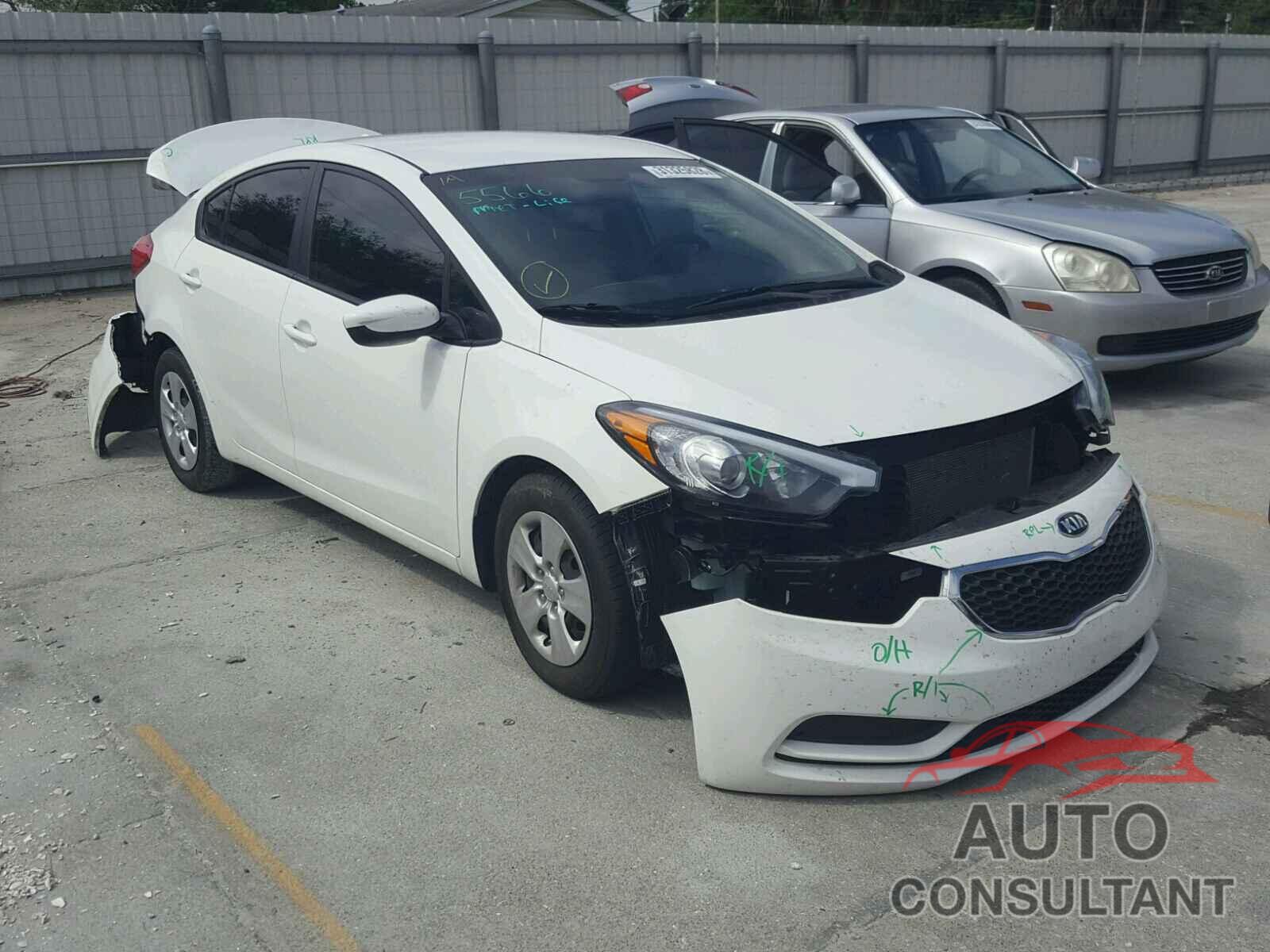 KIA FORTE 2016 - KNAFK4A64G5610315