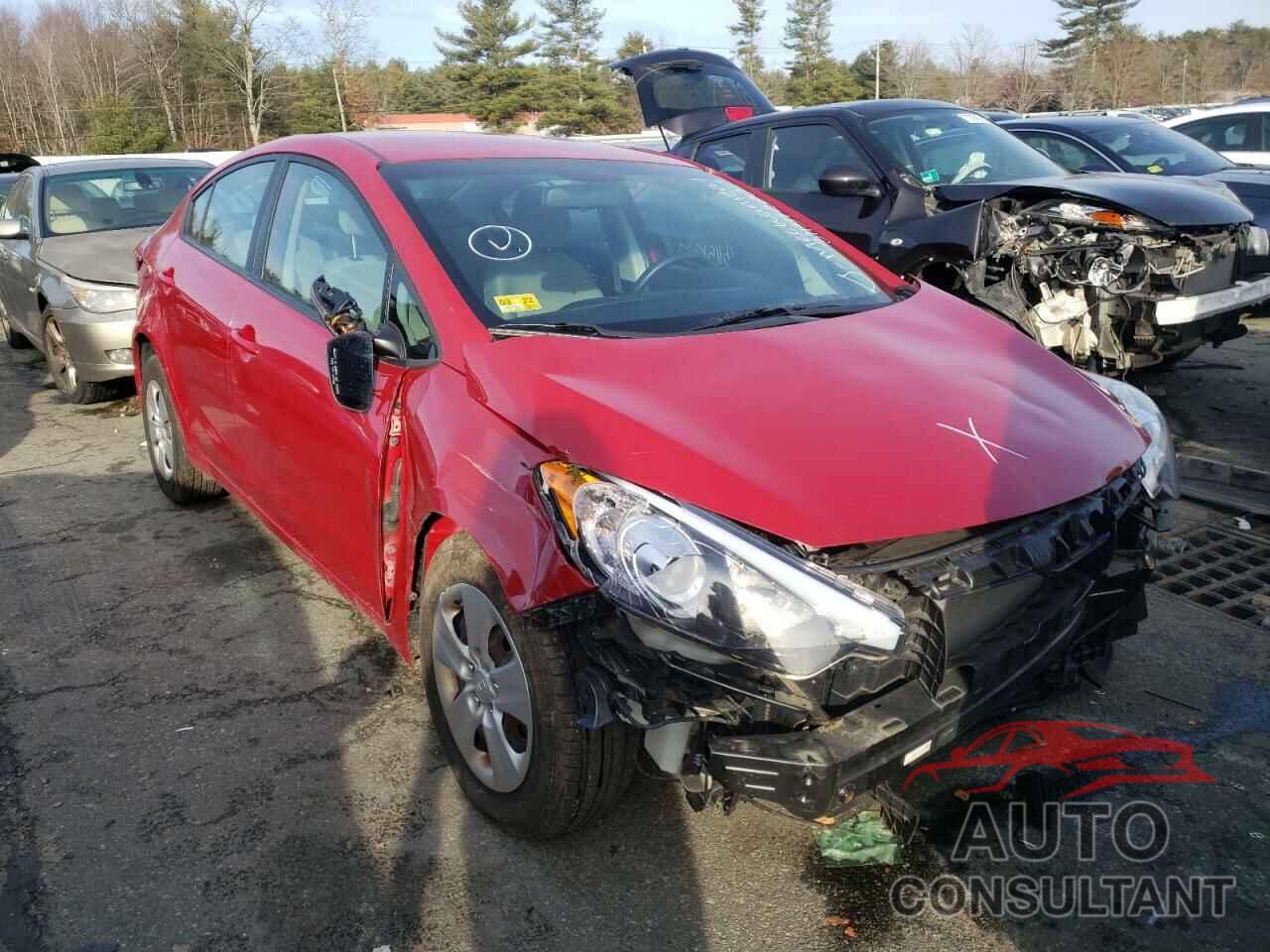 KIA FORTE 2016 - KNAFX4A6XG5541583
