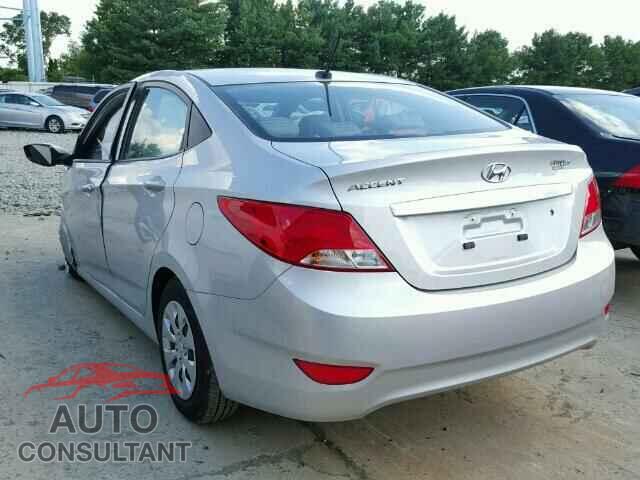 HYUNDAI ACCENT 2016 - KMHCT4AE9GU015701