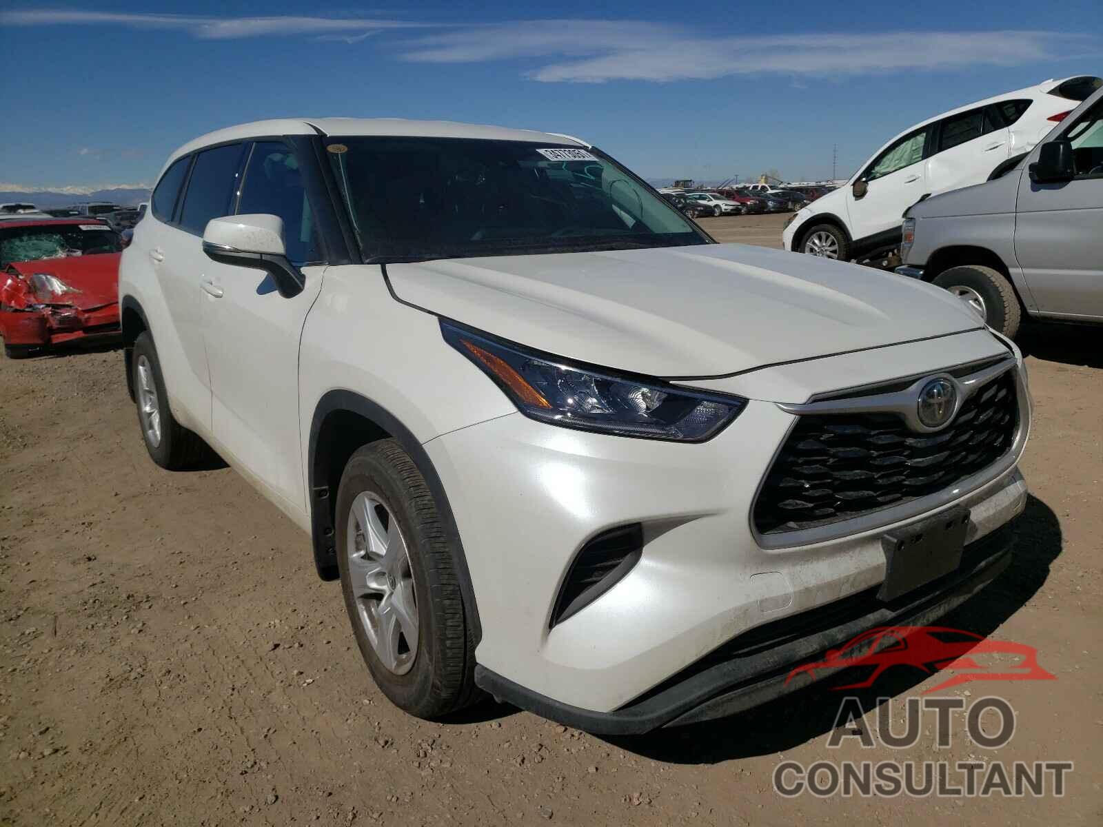 TOYOTA HIGHLANDER 2020 - 5TDCZRBH0LS038405