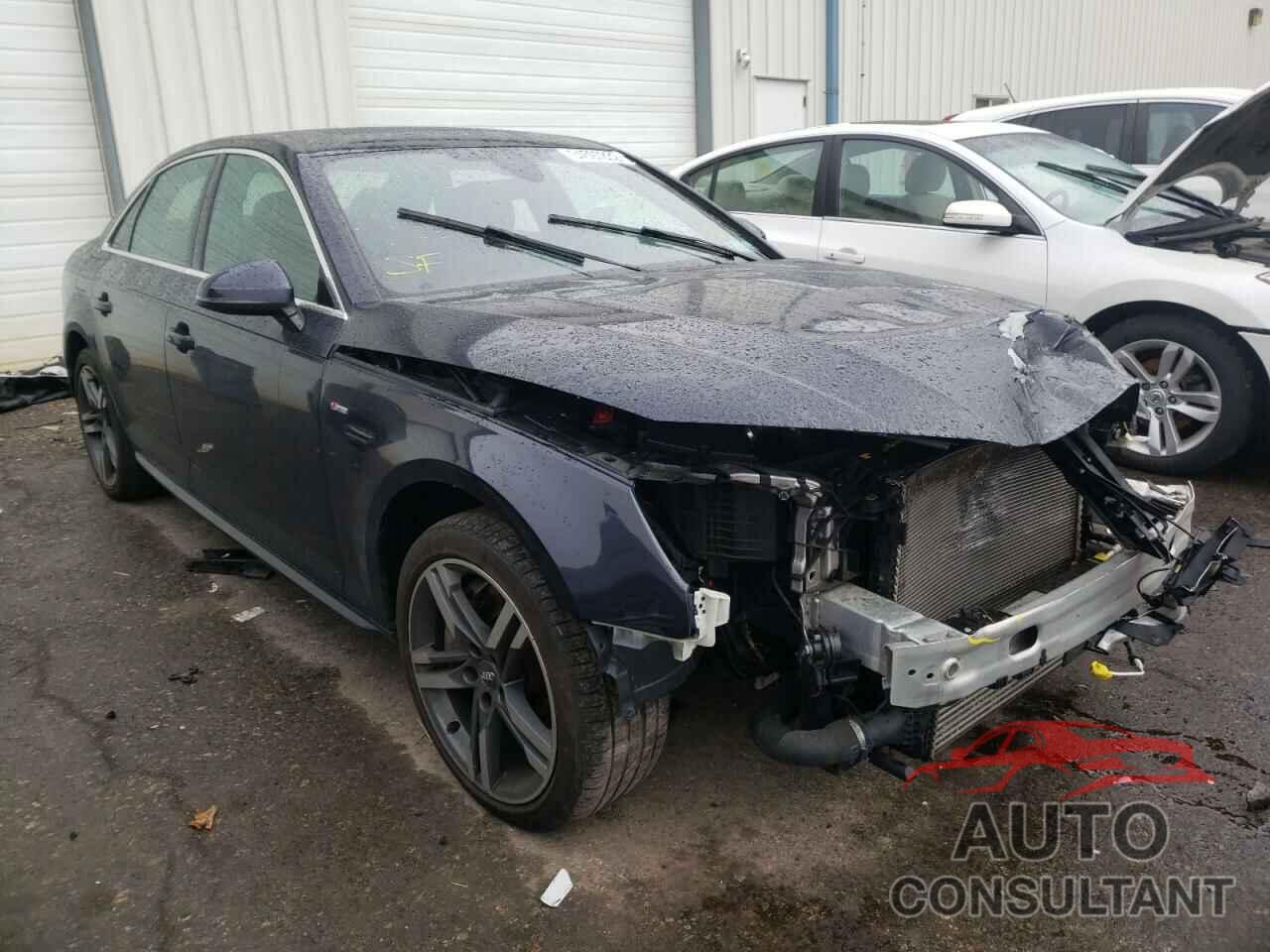 AUDI A4 2017 - WAUENAF42HA161427