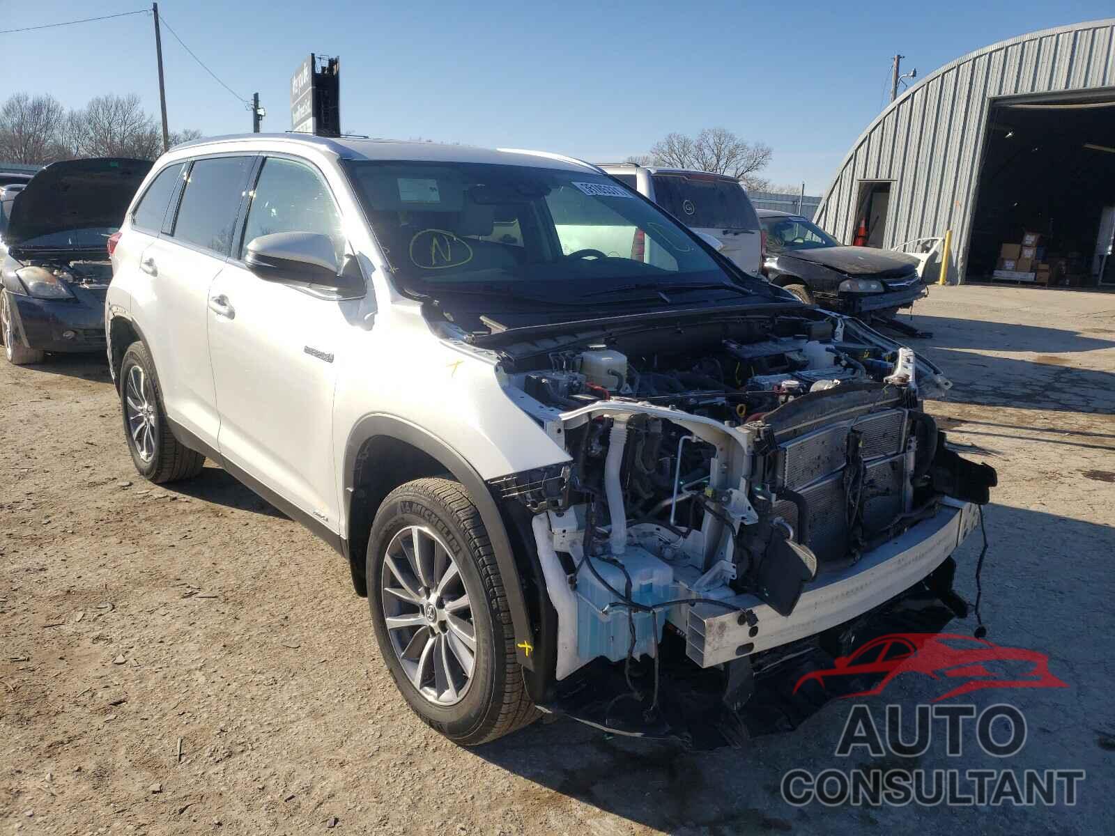 TOYOTA HIGHLANDER 2019 - 5TDJGRFH4KS063426