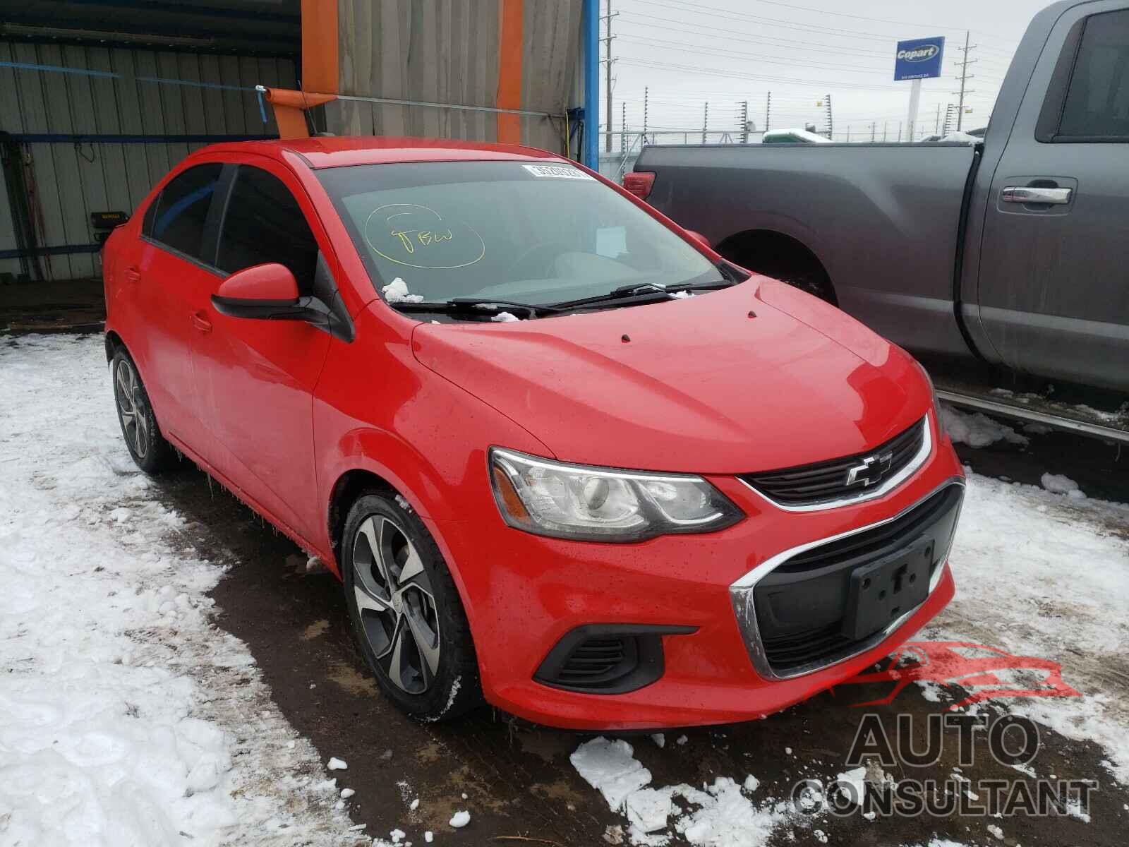 CHEVROLET SONIC 2017 - 1G1JF5SBXH4115006
