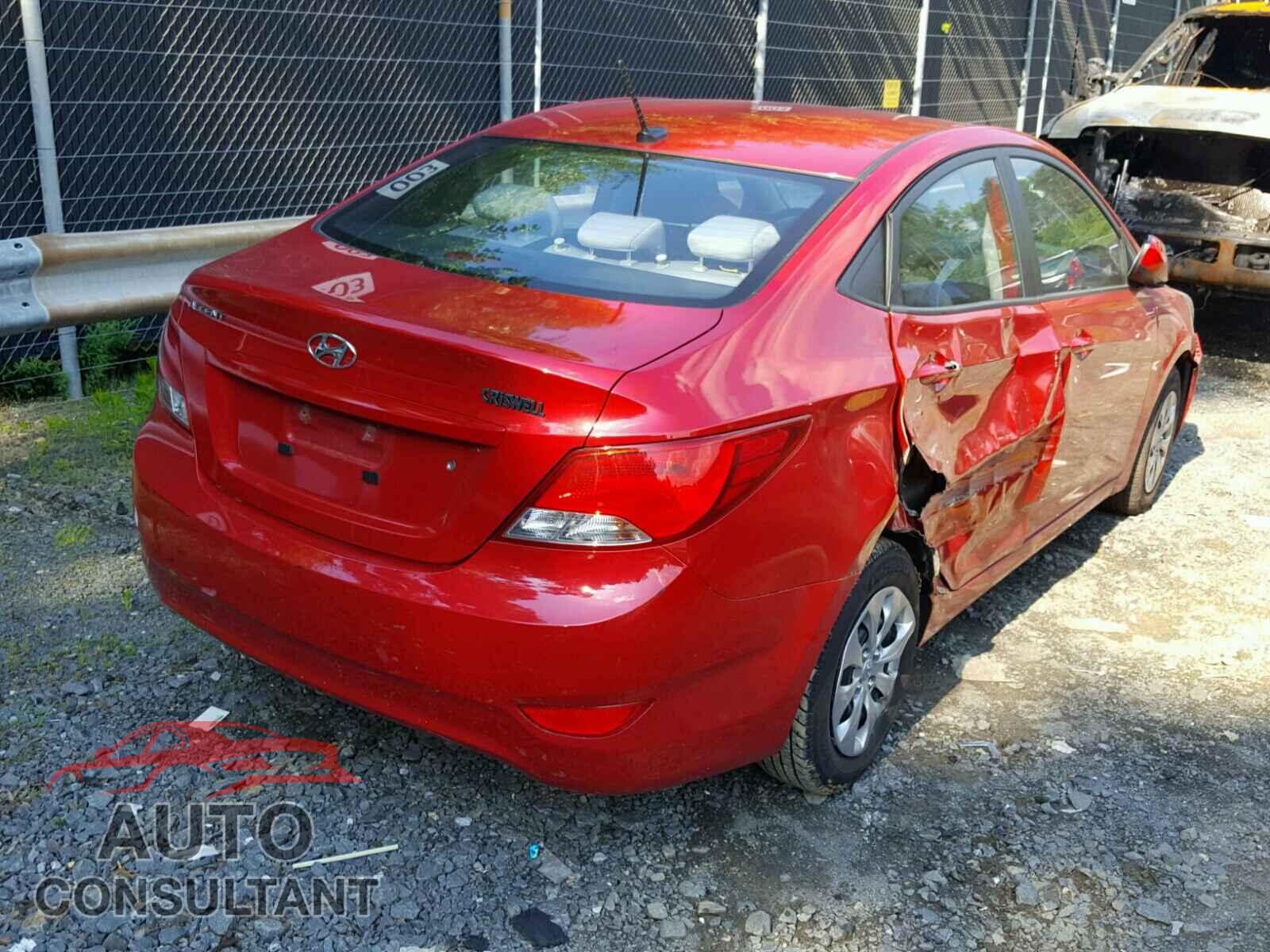 HYUNDAI ACCENT 2015 - KMHCT4AE2FU913183