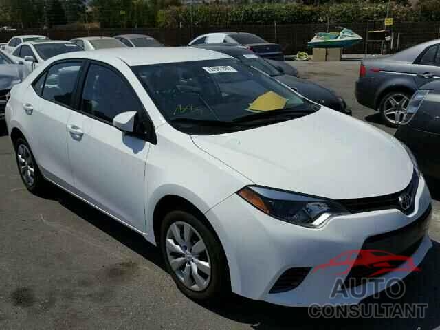 TOYOTA COROLLA 2016 - 2T1BURHE0GC616654