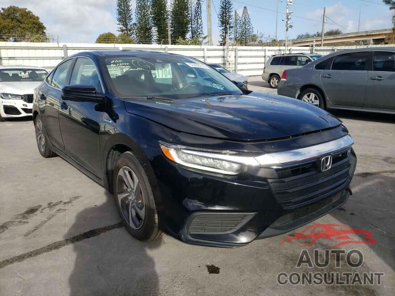 HONDA INSIGHT 2019 - 19XZE4F54KE010110