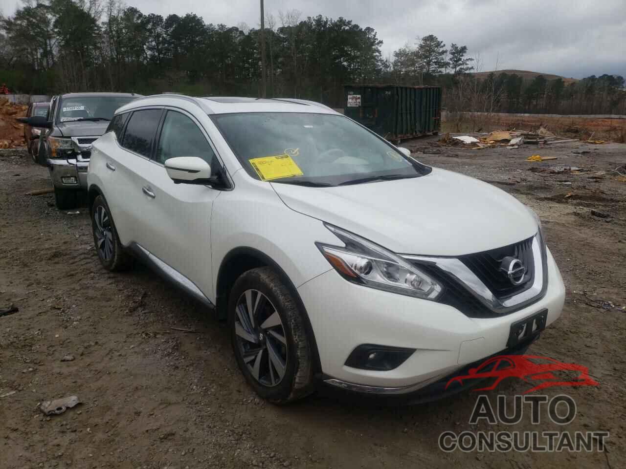 NISSAN MURANO 2016 - 5N1AZ2MGXGN109099