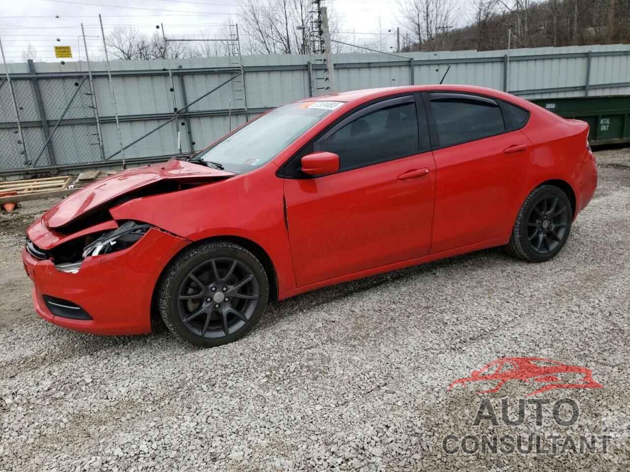 DODGE DART 2016 - 1C3CDFAA1GD656856