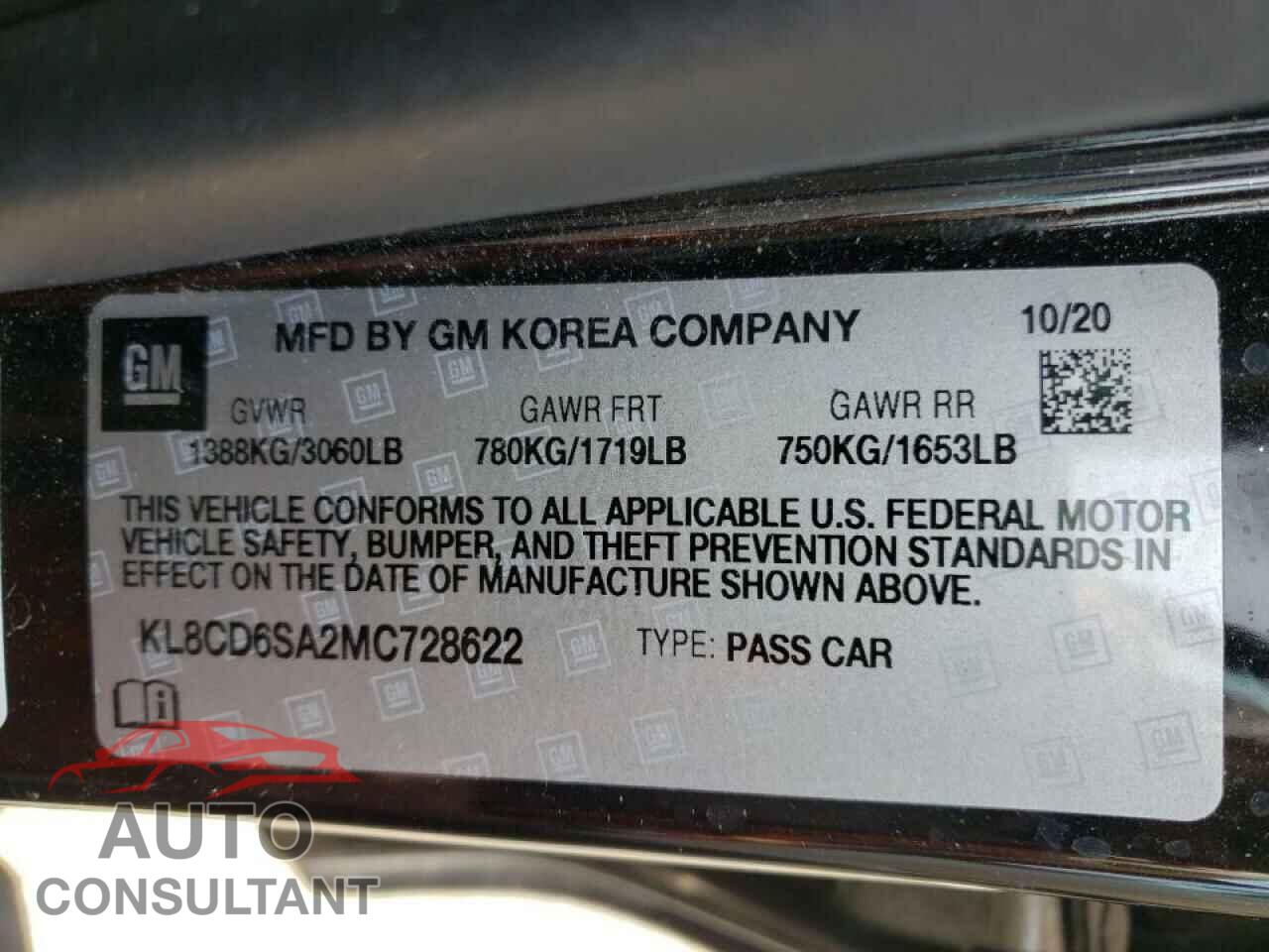 CHEVROLET SPARK 2021 - KL8CD6SA2MC728622