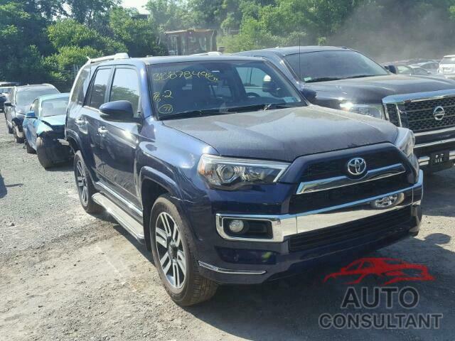 TOYOTA 4RUNNER 2018 - JTEBU5JR9J5496763