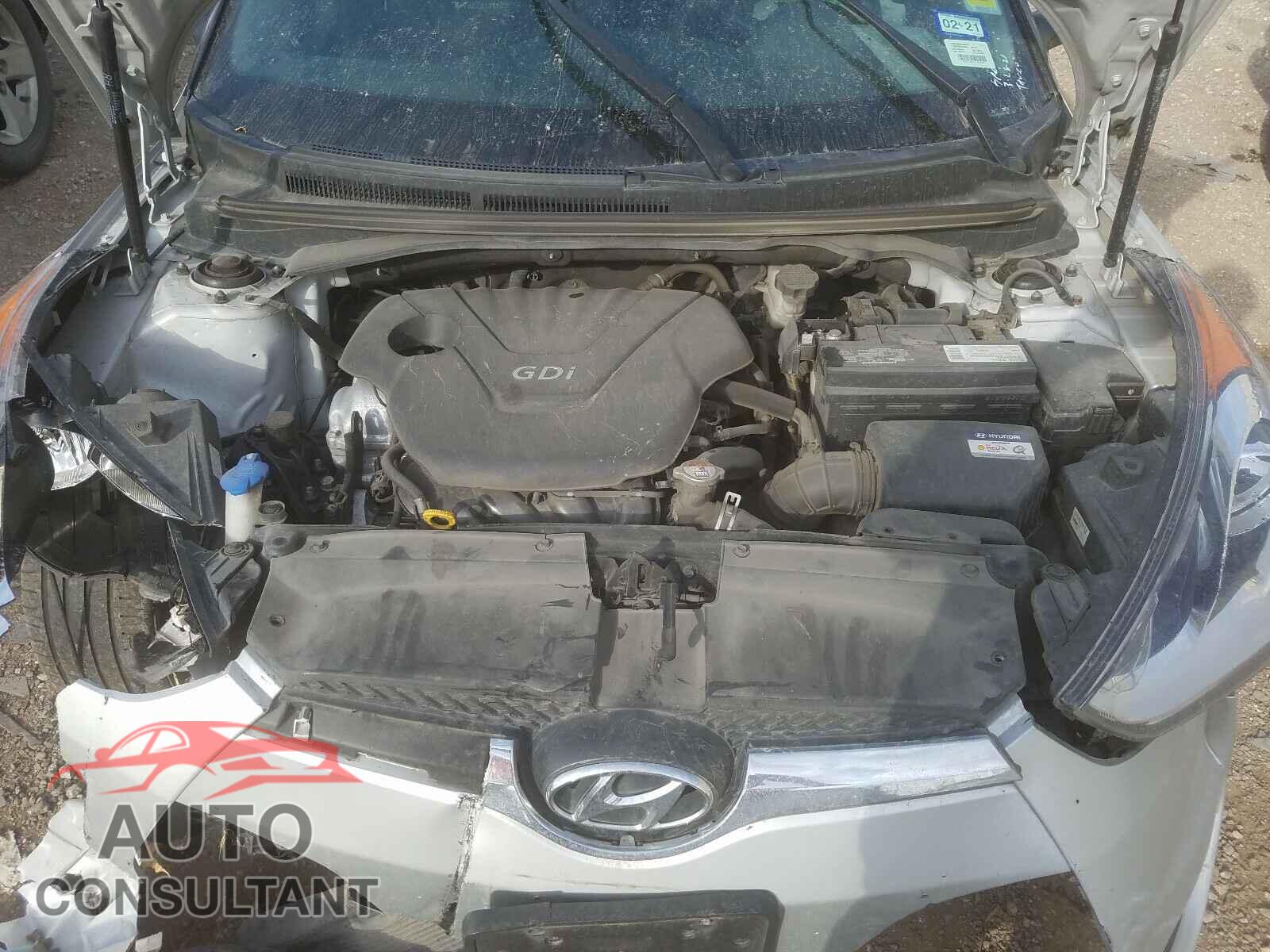 HYUNDAI VELOSTER 2017 - KMHTC6AD7HU308081