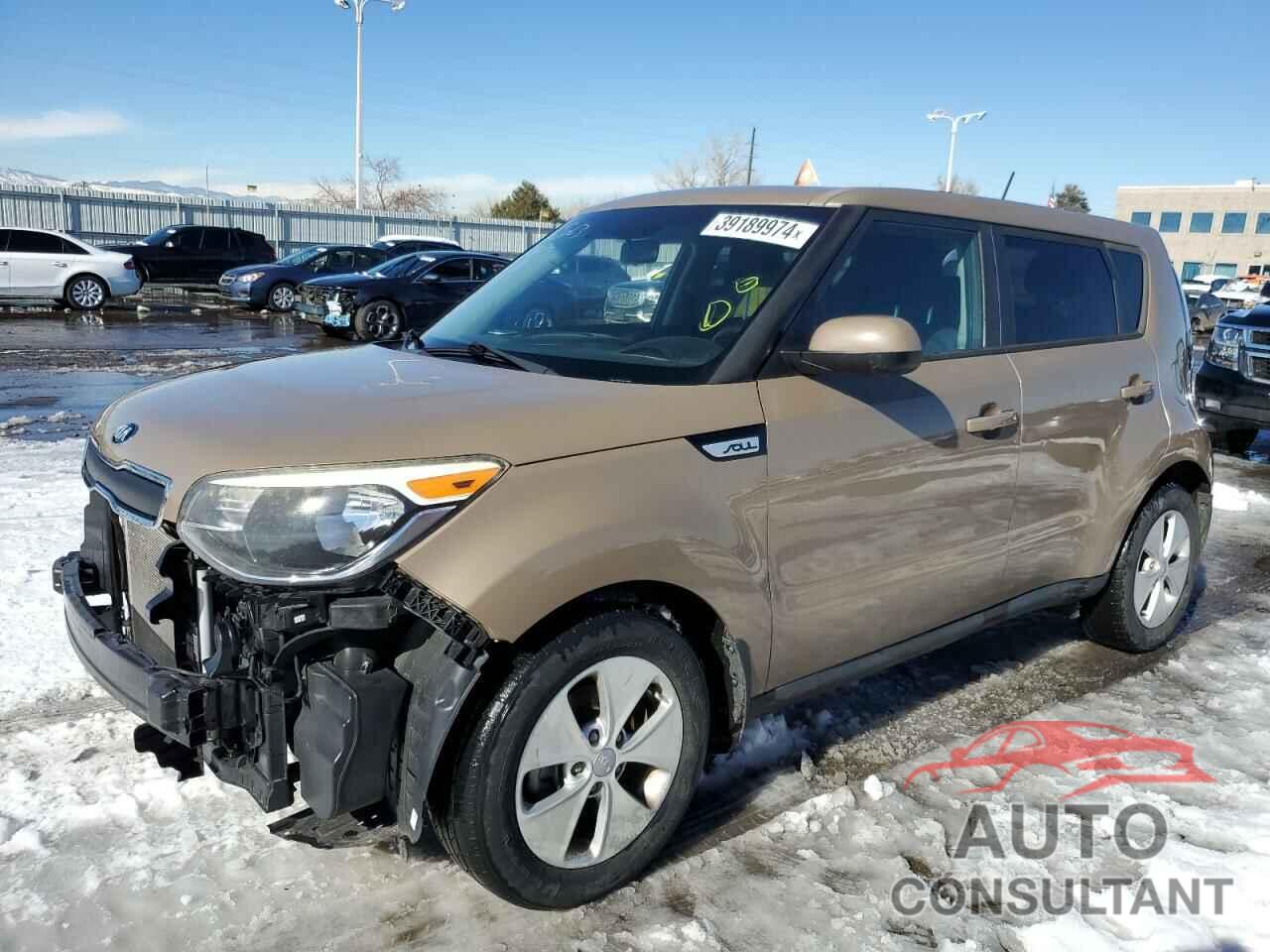 KIA SOUL 2016 - KNDJN2A24G7293632