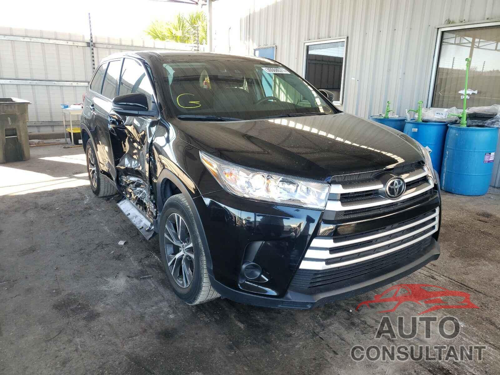 TOYOTA HIGHLANDER 2019 - 5TDZARFH2KS050470