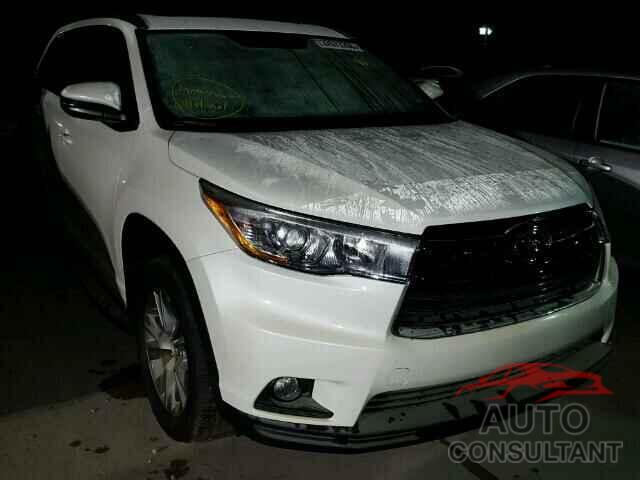 TOYOTA HIGHLANDER 2015 - 5TDKKRFHXFS117725