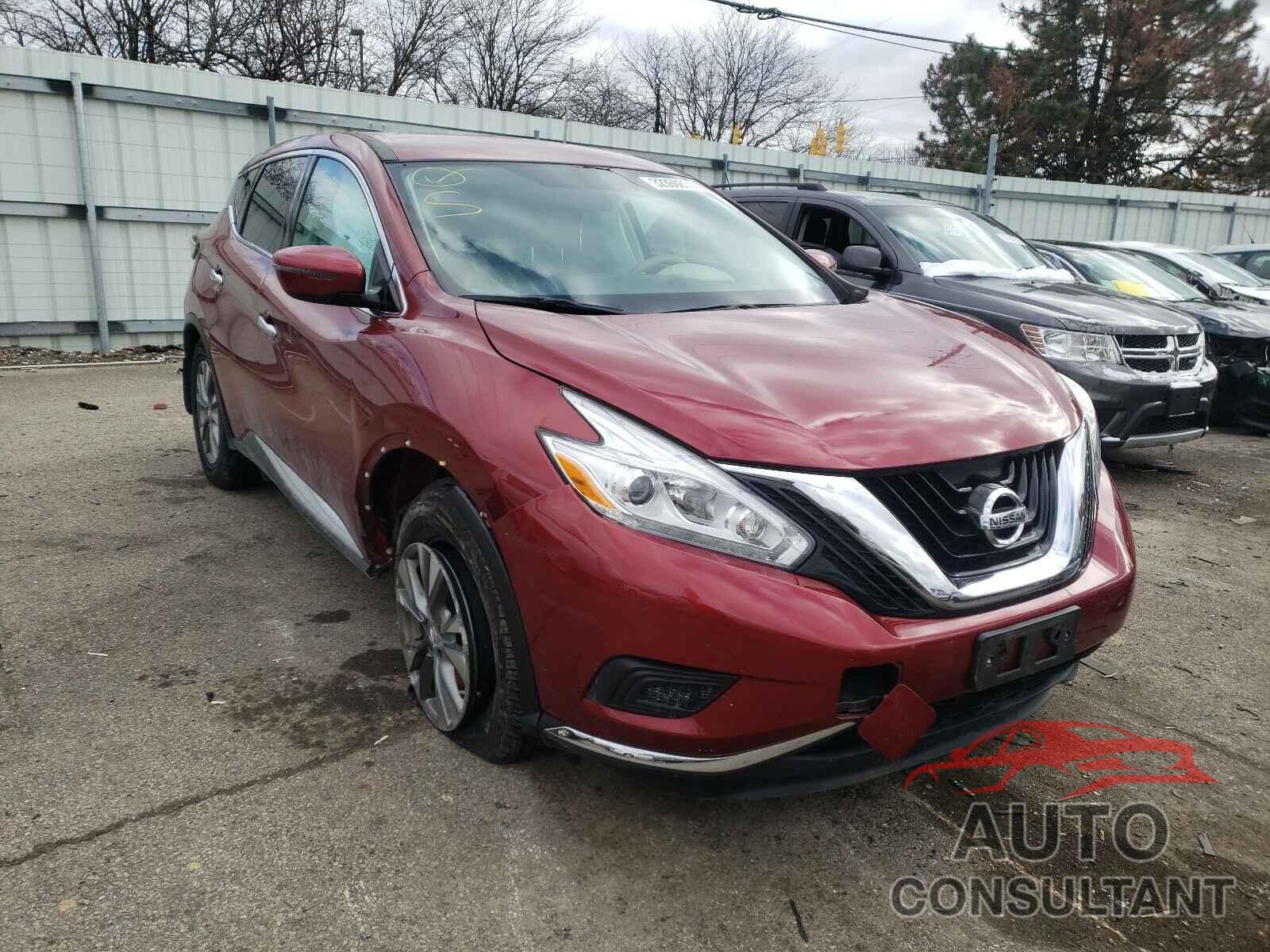 NISSAN MURANO 2016 - 5N1AZ2MH6GN130525