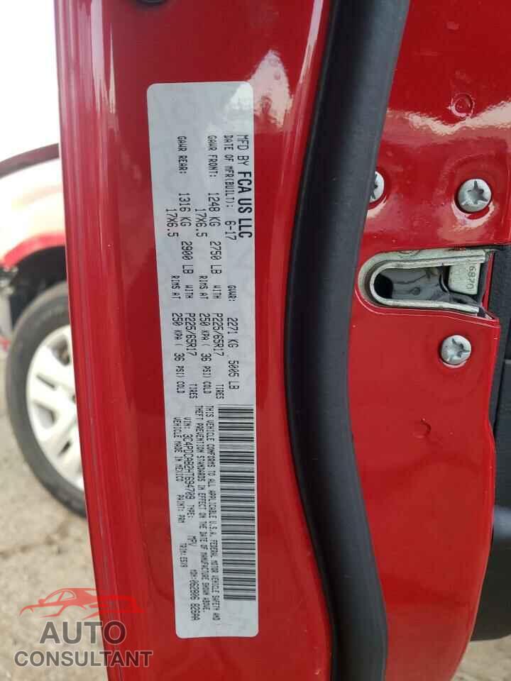 DODGE JOURNEY 2017 - 3C4PDCAB2HT694709