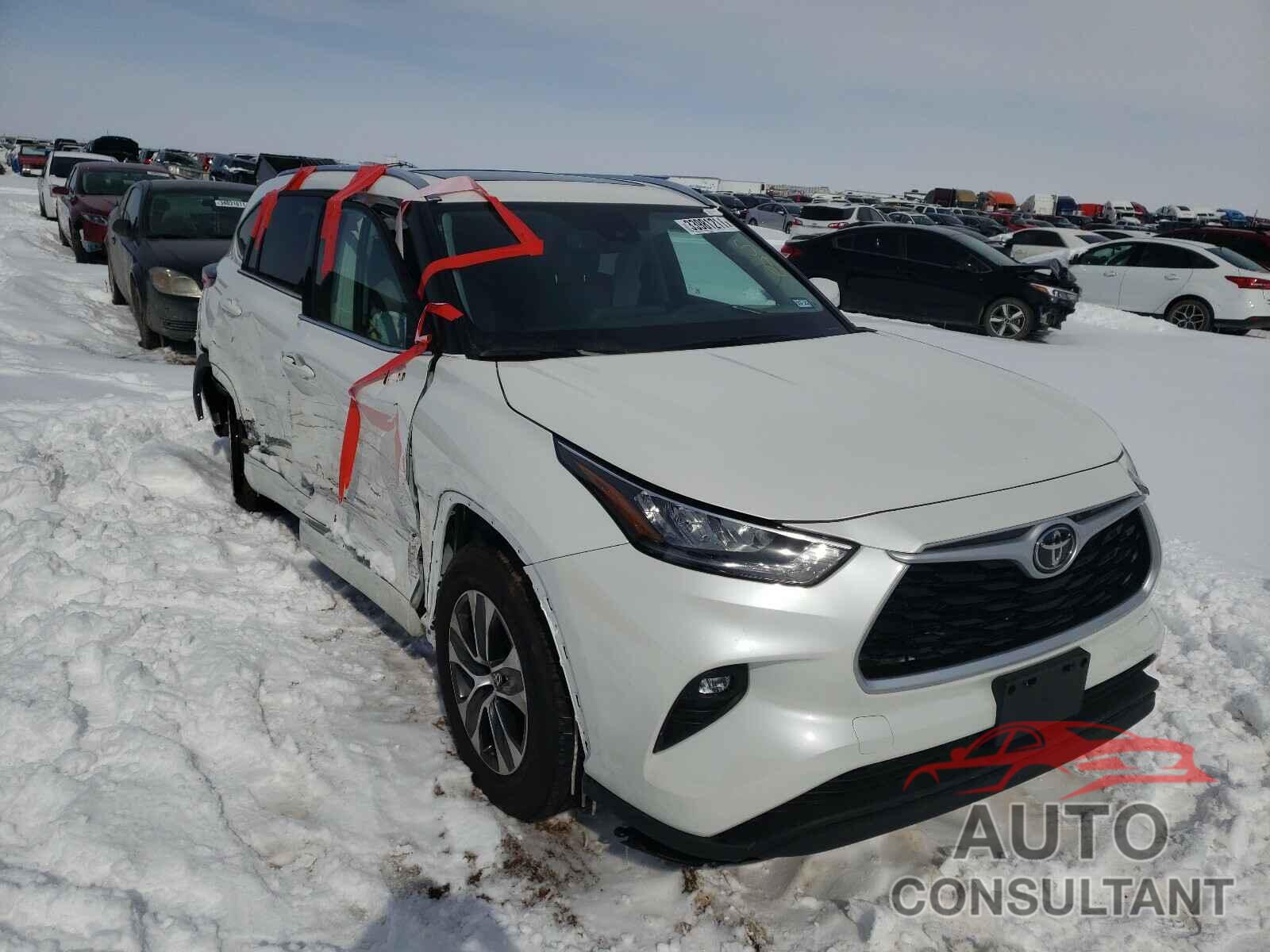 TOYOTA HIGHLANDER 2020 - 5TDGZRAH8LS014601