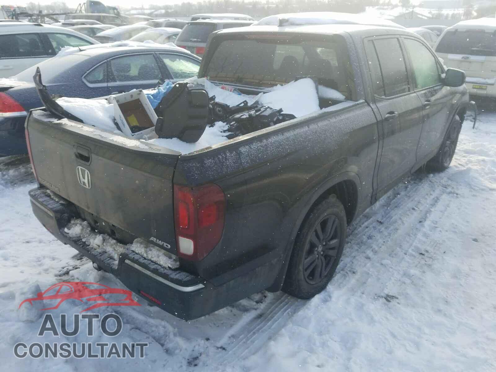 HONDA RIDGELINE 2019 - 5FPYK3F17KB036617