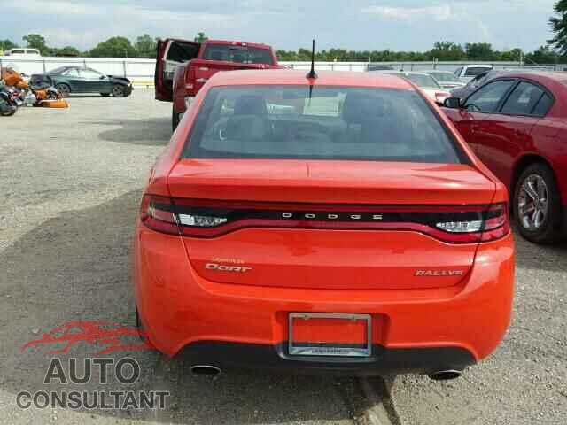 DODGE DART 2015 - 1C3CDFBB9FD410739