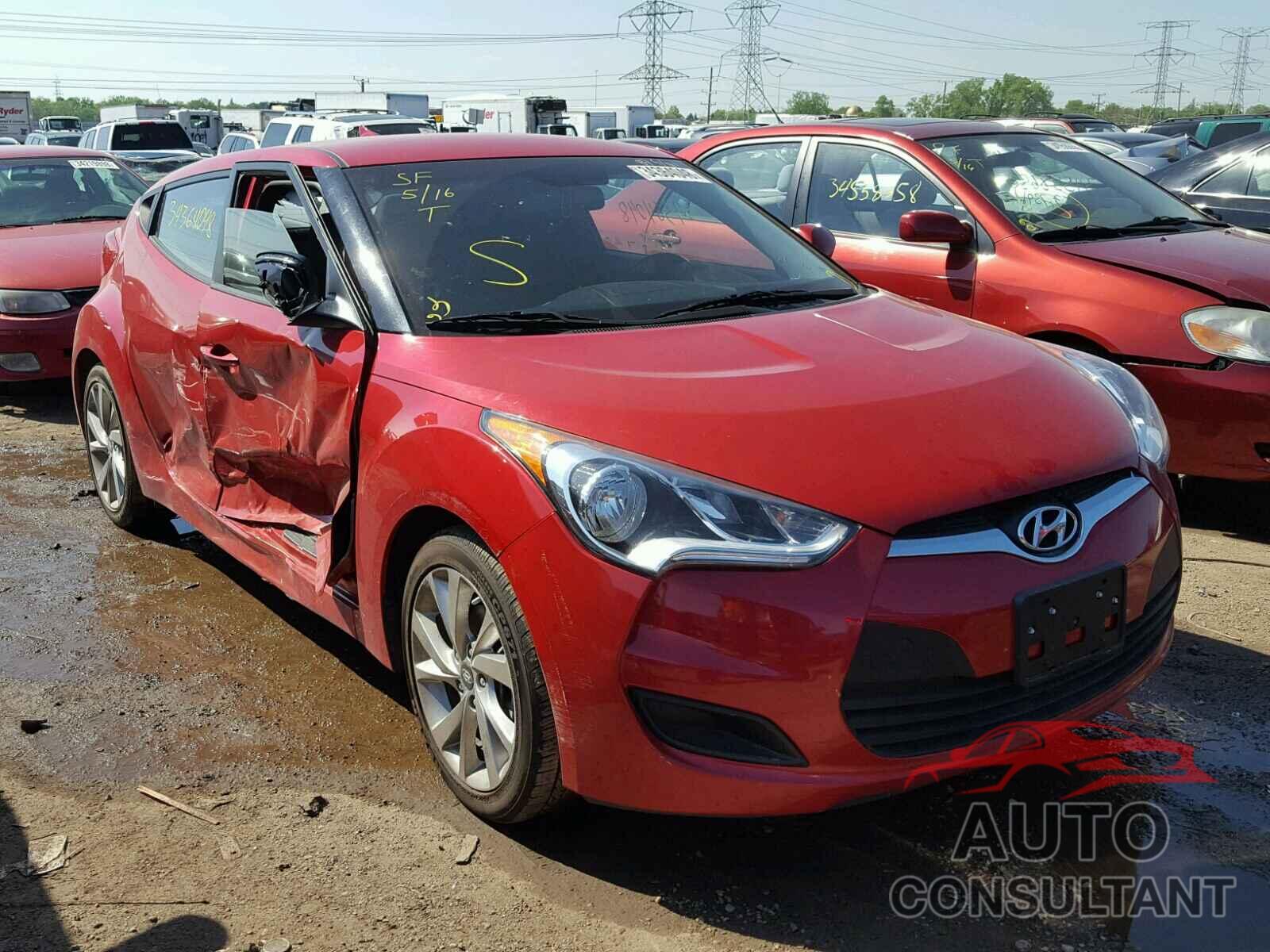 HYUNDAI VELOSTER 2016 - KMHTC6AD4GU270839