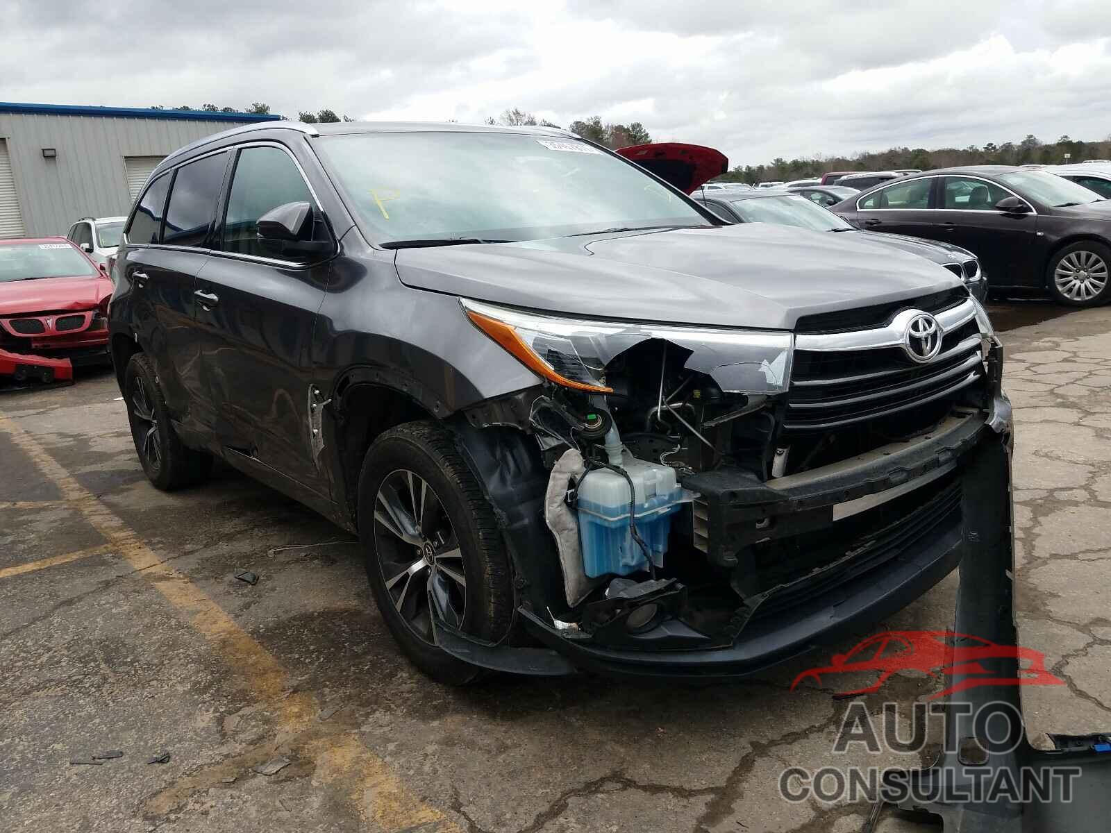 TOYOTA HIGHLANDER 2016 - 5TDKKRFH9GS503165