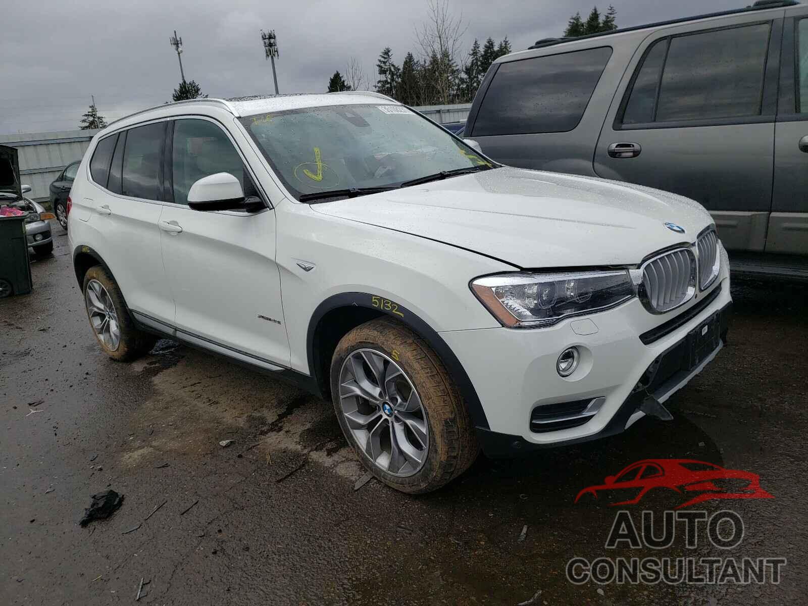 BMW X3 2016 - 5UXWX9C58G0D88382