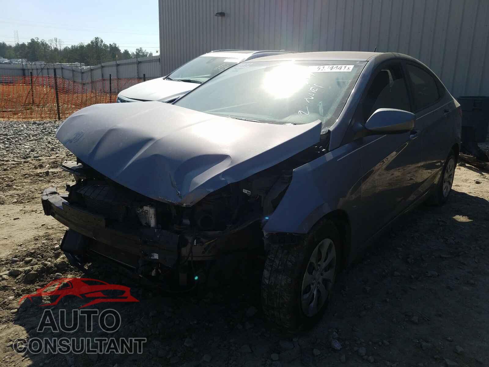 HYUNDAI ACCENT 2016 - KMHCT4AE8GU081043