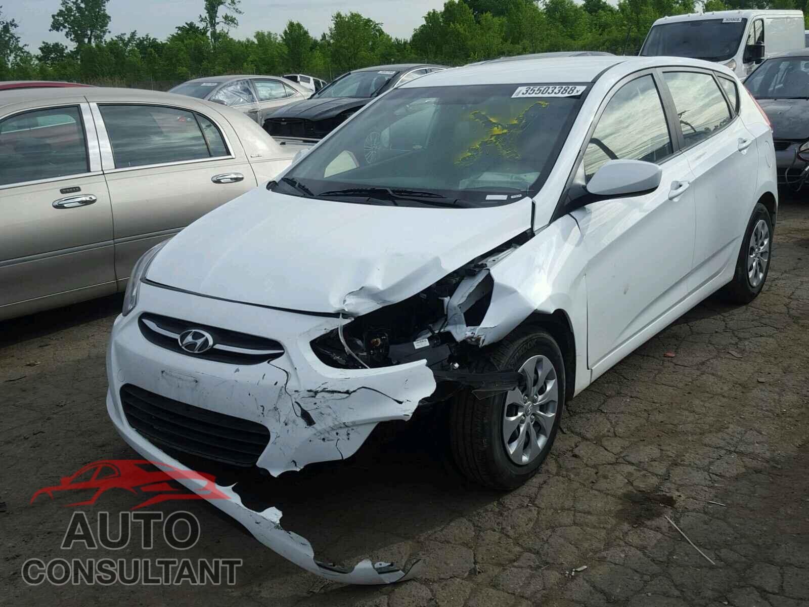 HYUNDAI ACCENT 2017 - KMHCT5AE9HU319103