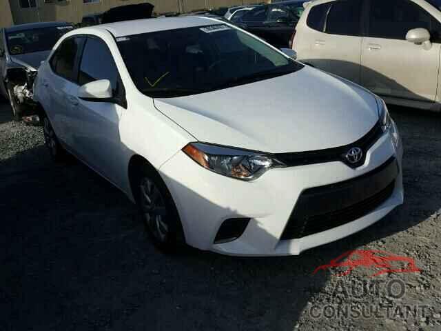 TOYOTA COROLLA 2016 - 2T1BURHE1GC609258