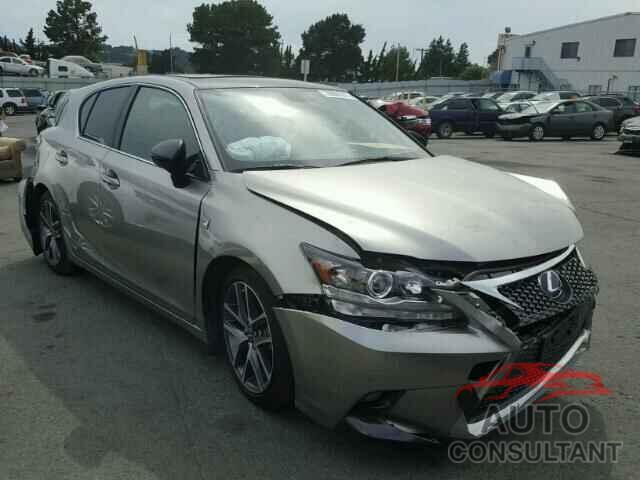 LEXUS CT 200 2017 - JTHKD5BH6H2284133