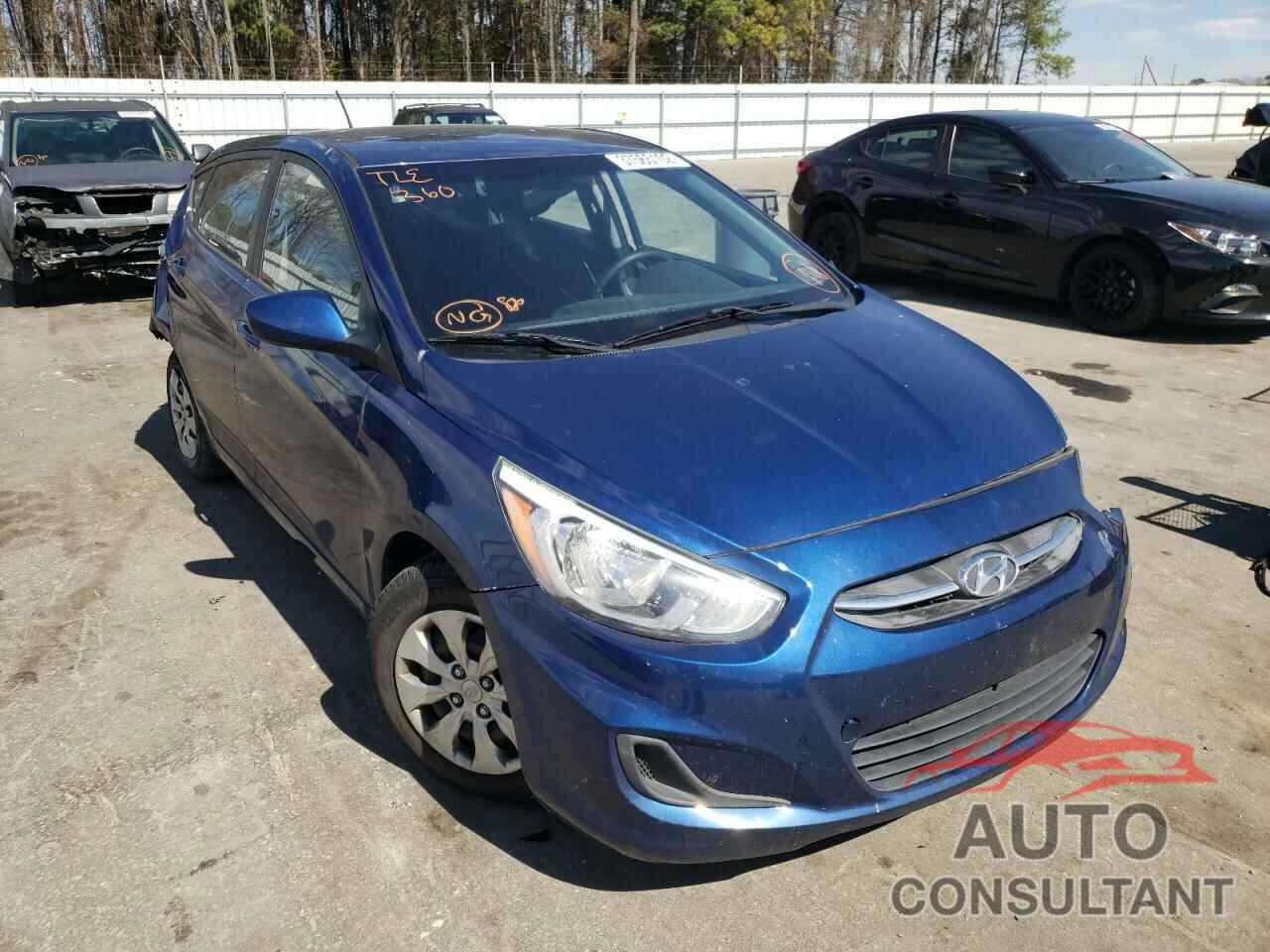 HYUNDAI ACCENT 2016 - KMHCT5AE8GU274959