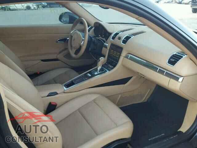 PORSCHE CAYMAN 2015 - WP0AA2A84FK160056