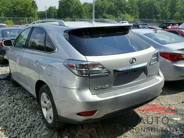 LEXUS RX350 2010 - 2T2BK1BA3AC023239