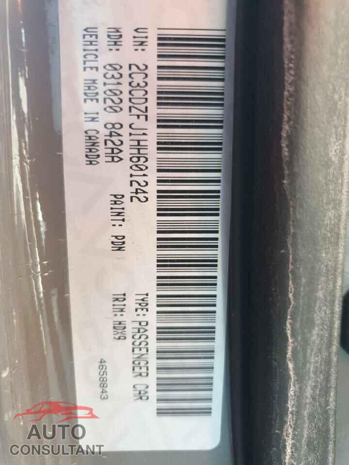 DODGE CHALLENGER 2017 - 2C3CDZFJ1HH601242