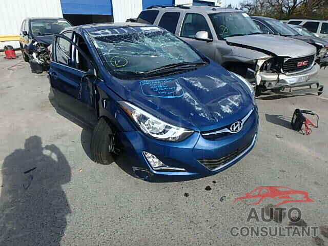 HYUNDAI ELANTRA 2016 - KMHDH4AE9GU593769