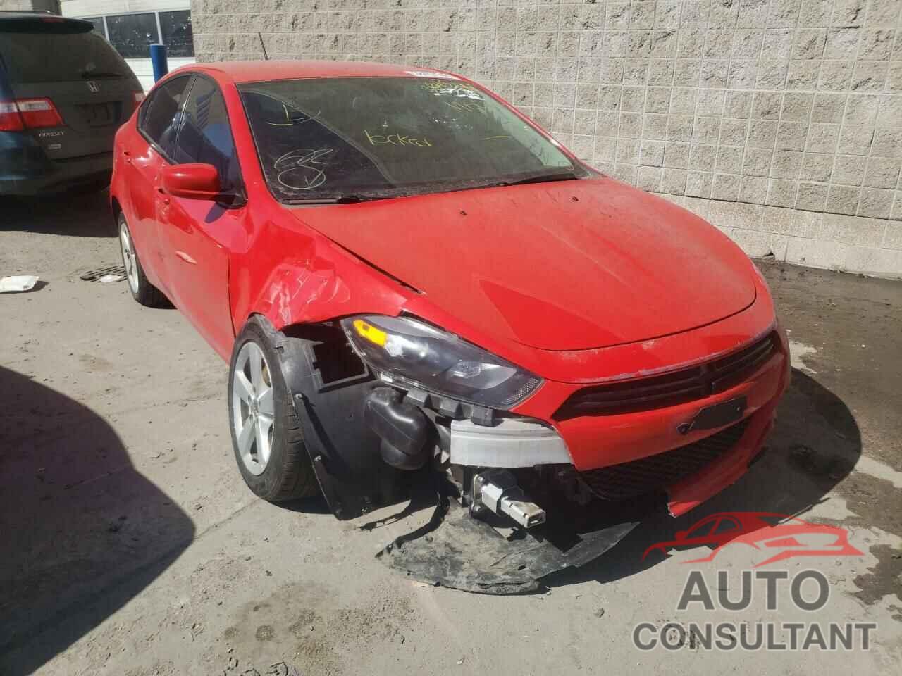 DODGE DART 2016 - 1C3CDFBBXGD689216