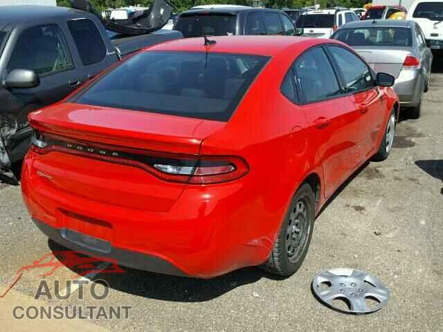 DODGE DART 2016 - 1C3CDFAA4GD624323