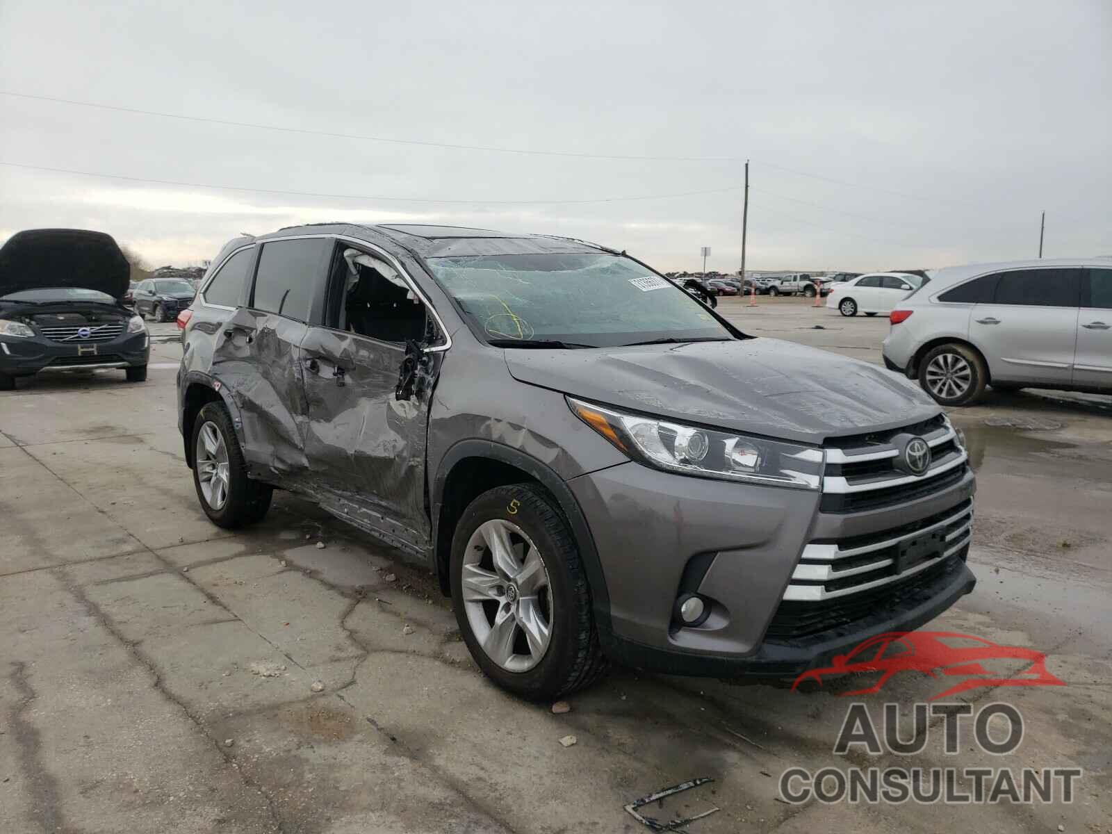 TOYOTA HIGHLANDER 2018 - 5TDYZRFH4JS278635
