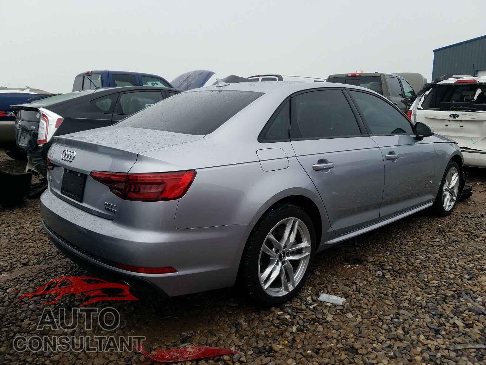 AUDI A4 2017 - WAUDNAF41HN054759